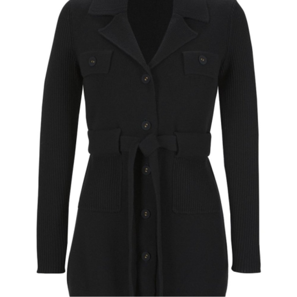 Cabi Womens Black Jackie Sweater Cardigan